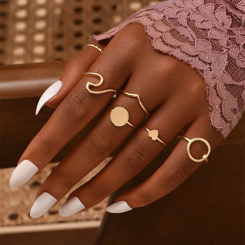 Modeschmuck goldfarben Gold-Optik verschiedene Modelle