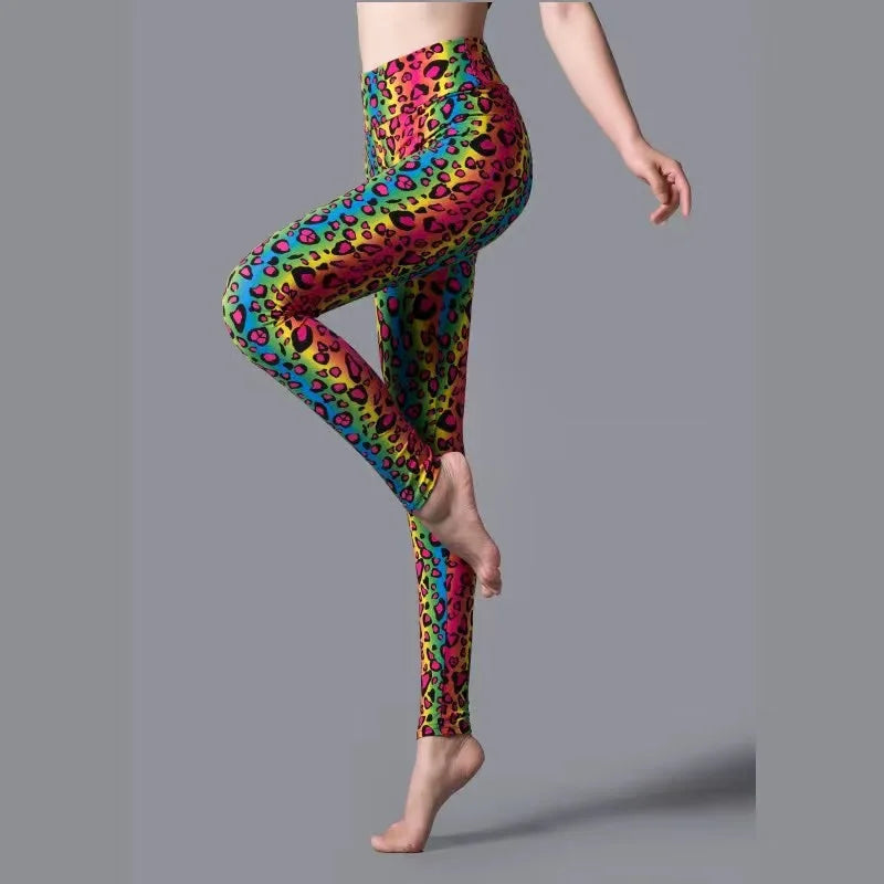 Leggings mit verschiedenen Muster Super-Stretch Sport Fitness Yoga Leggings S-2XL