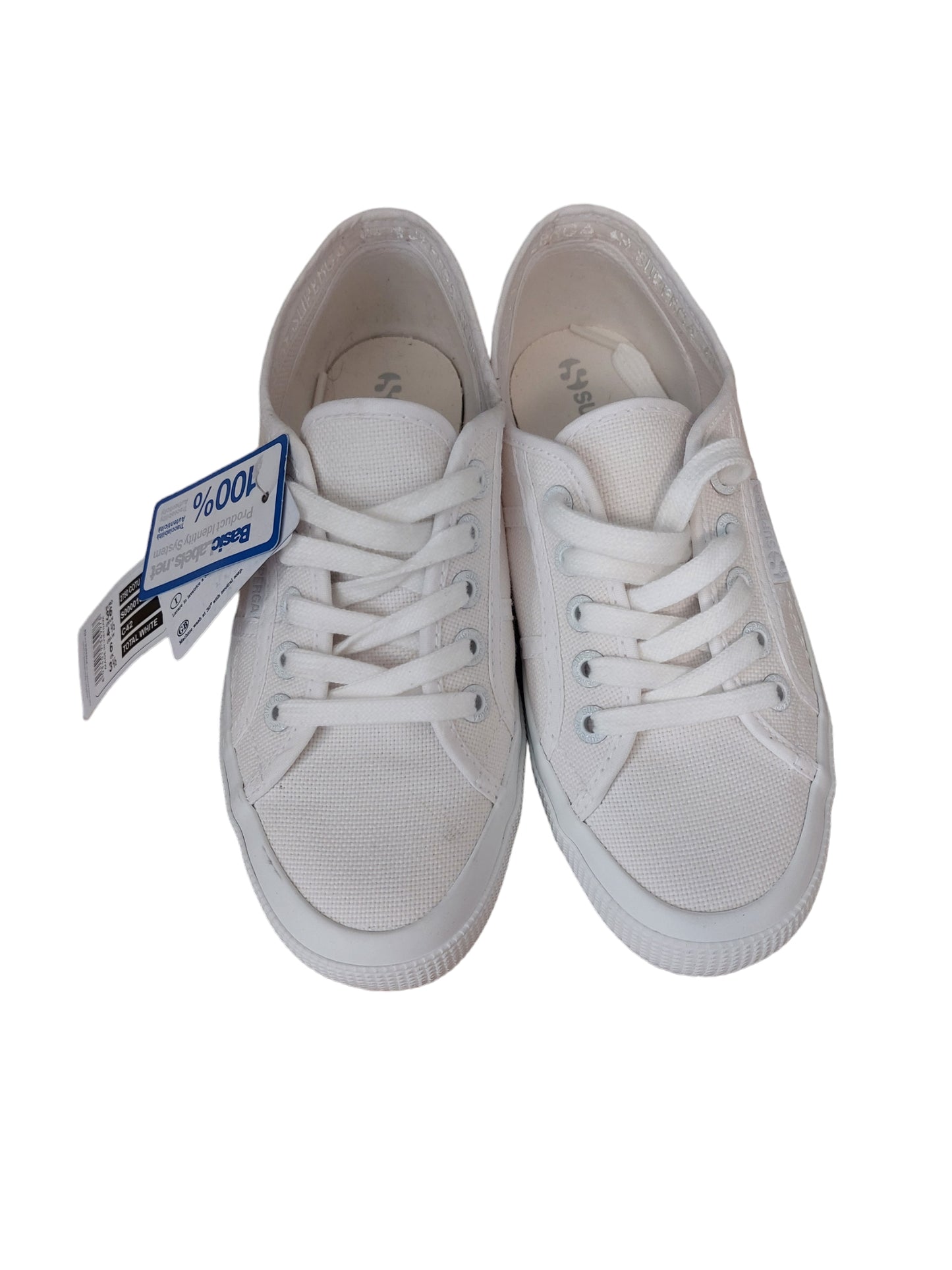 Superga Textil Sneaker classic weiß 36