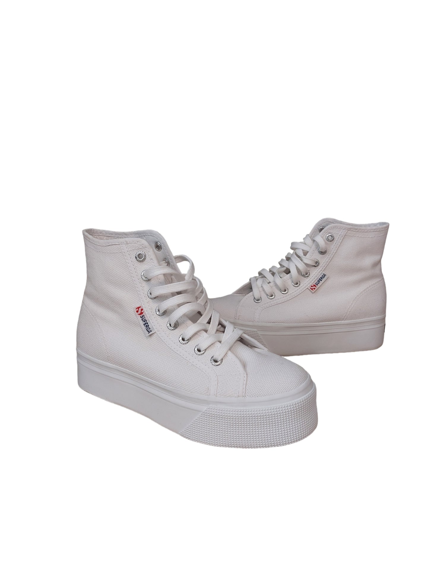 Superga Platform Sneaker Textil Hi Plateau 36 38