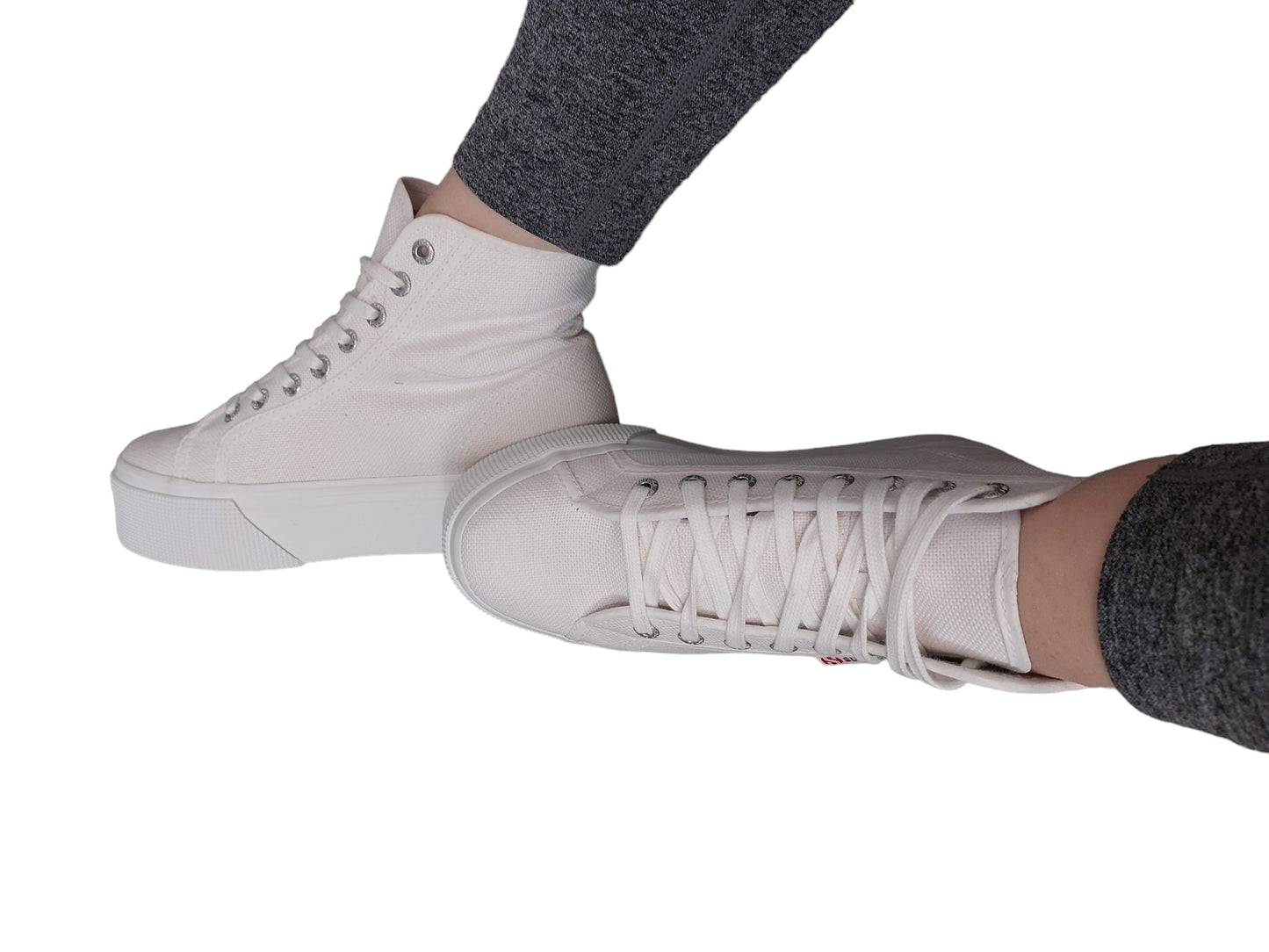 Superga Platform Sneaker Textil Hi Plateau 36 38