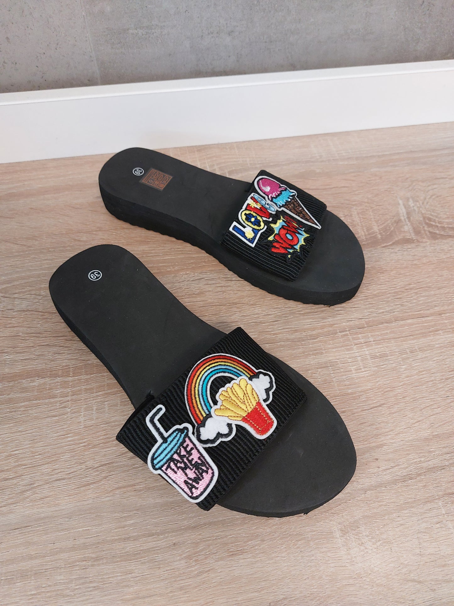 Cartoon Comic Slipper Hausschuh Schlappen 37 38 39 40
