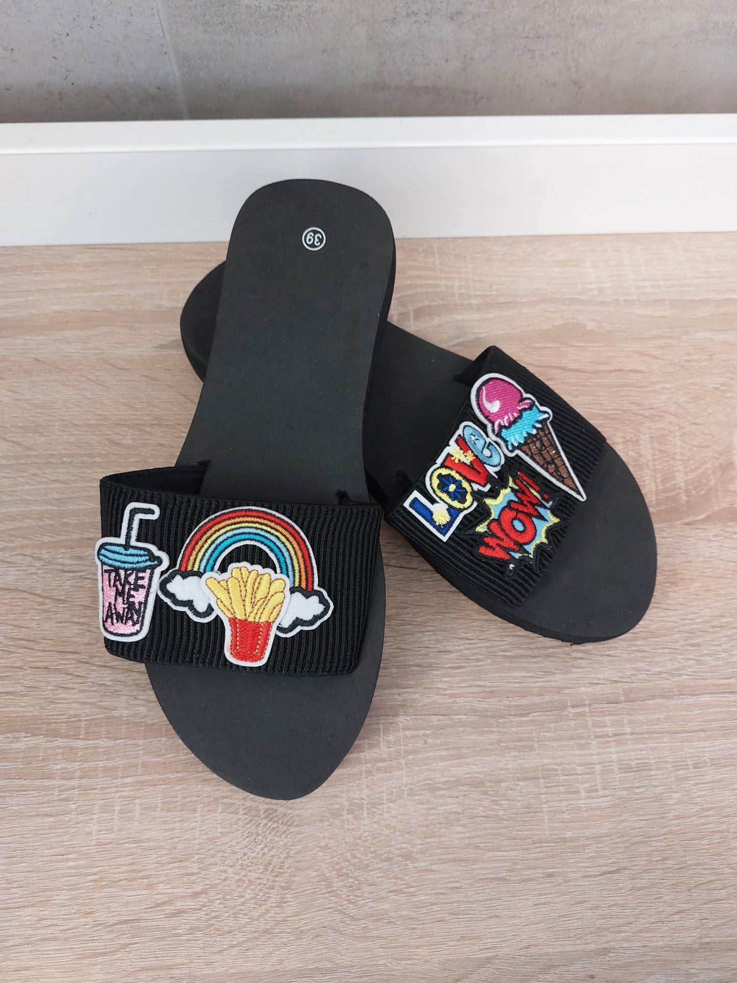 Cartoon Comic Slipper Hausschuh Schlappen 37 38 39 40