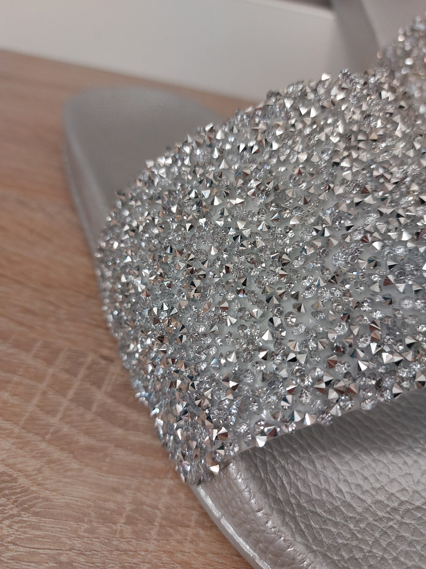 Slipper Pantoletten mit Strass Glitzer 39 oder 40