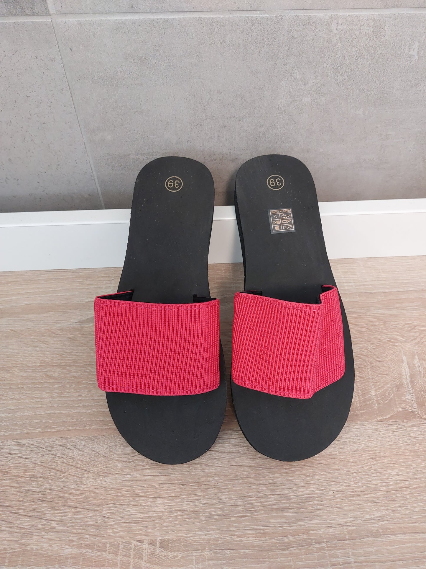 Slipper Pantoletten mit Band 38/39