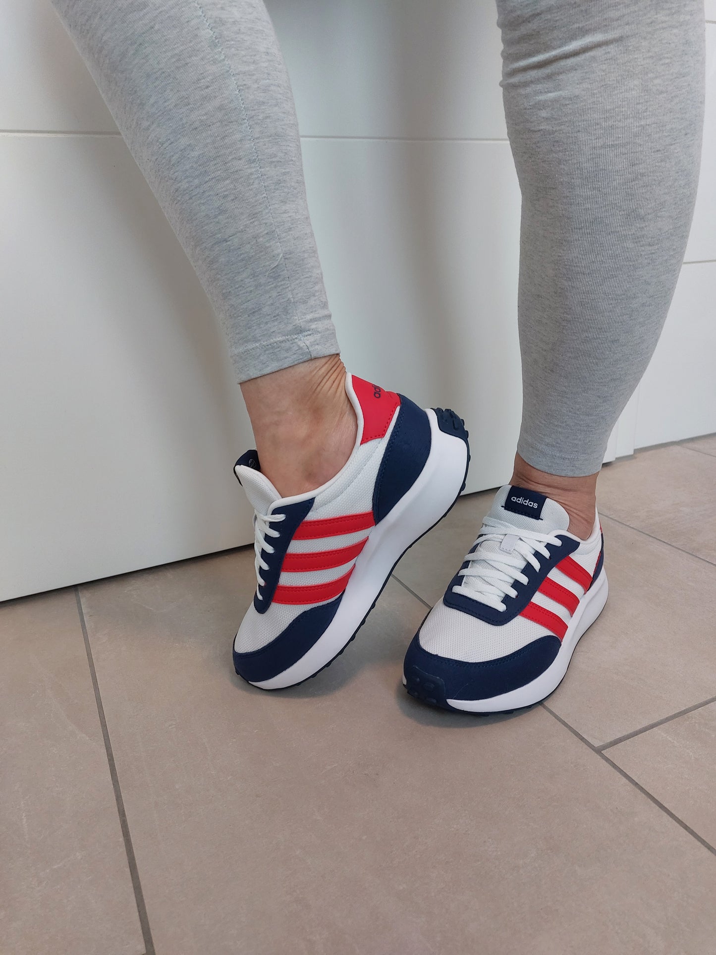 Adidas Retro J Sneaker Weiß-Bunt 70s 38, 38.5
