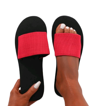 Slipper Pantoletten mit Band 38/39