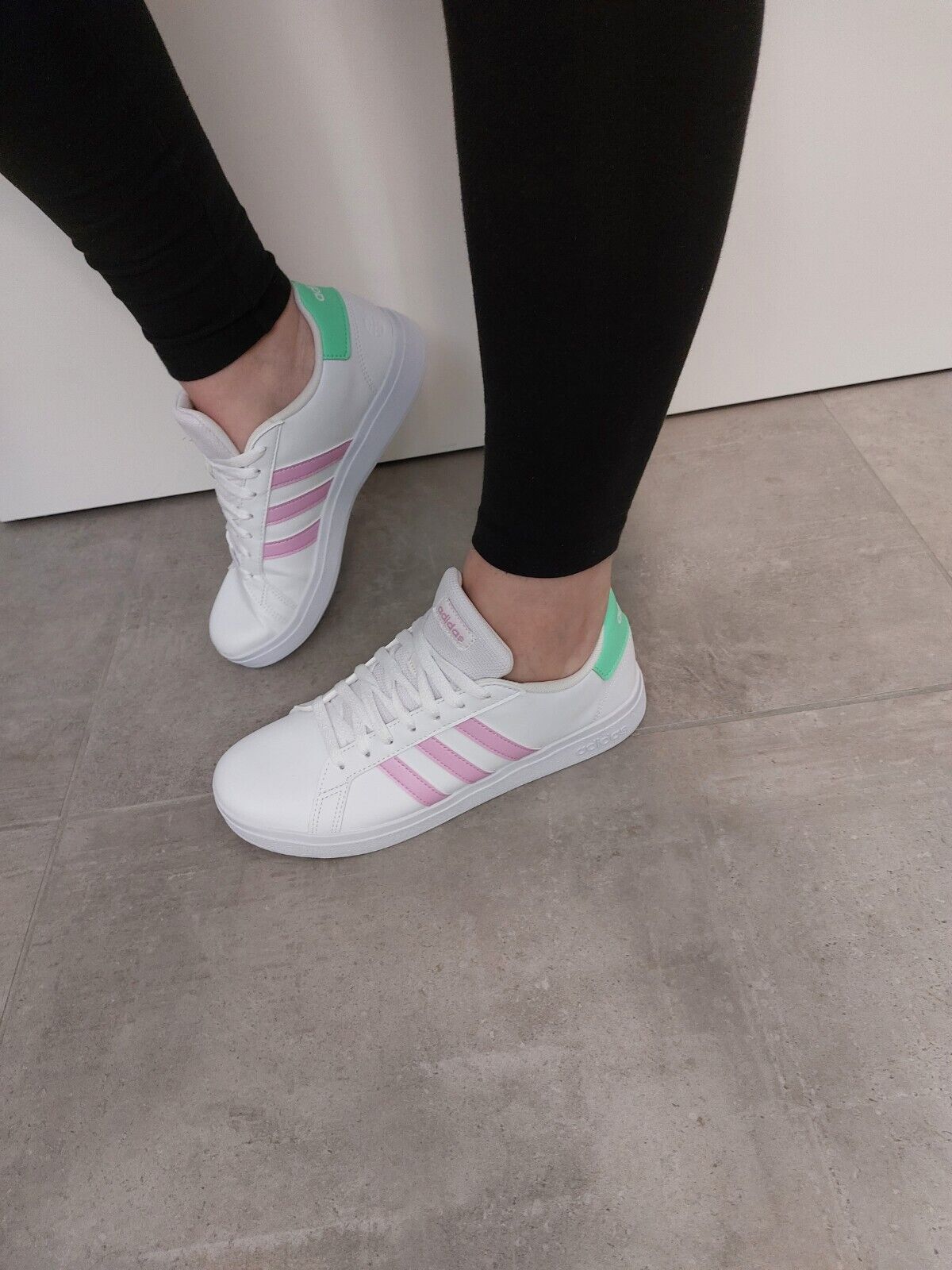 Adidas Retro J Sneaker Weiß-Bunt Flieder Classic Klassiker Neu 40