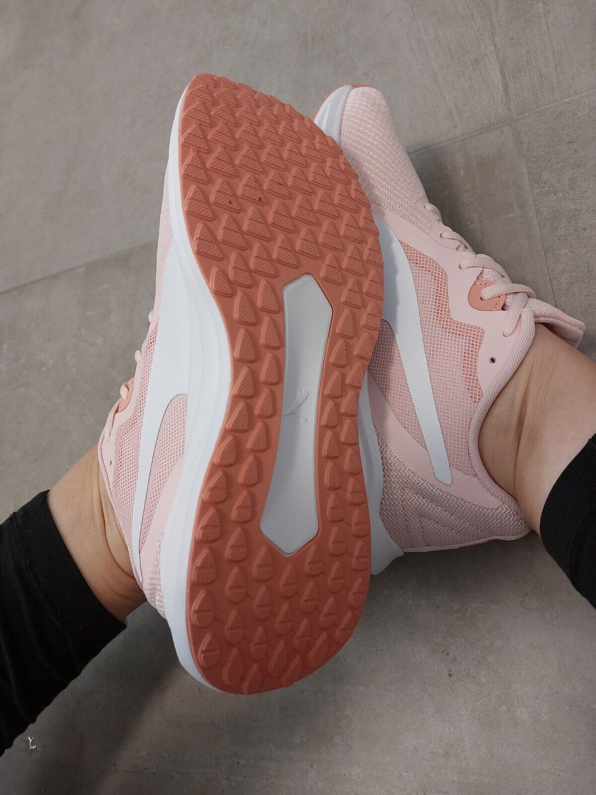 Puma Textil Sneaker Ultraleicht rosa rosé Trainer Jogger 38