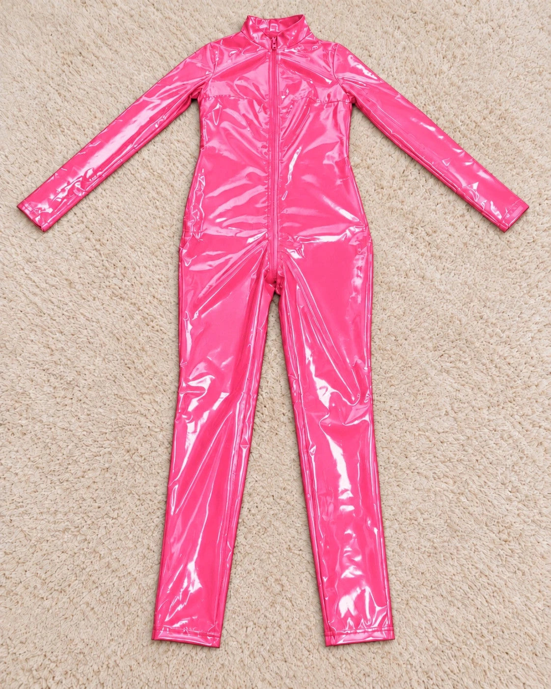 ck pink jumpsuit size XL with relaxed fit and versatile design.