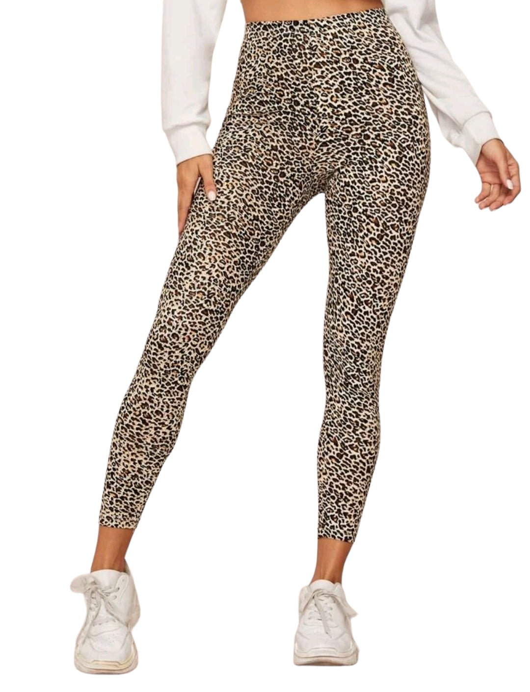 Leggings Animal Print Leo Leopard Look Gepard Neu S M L XL