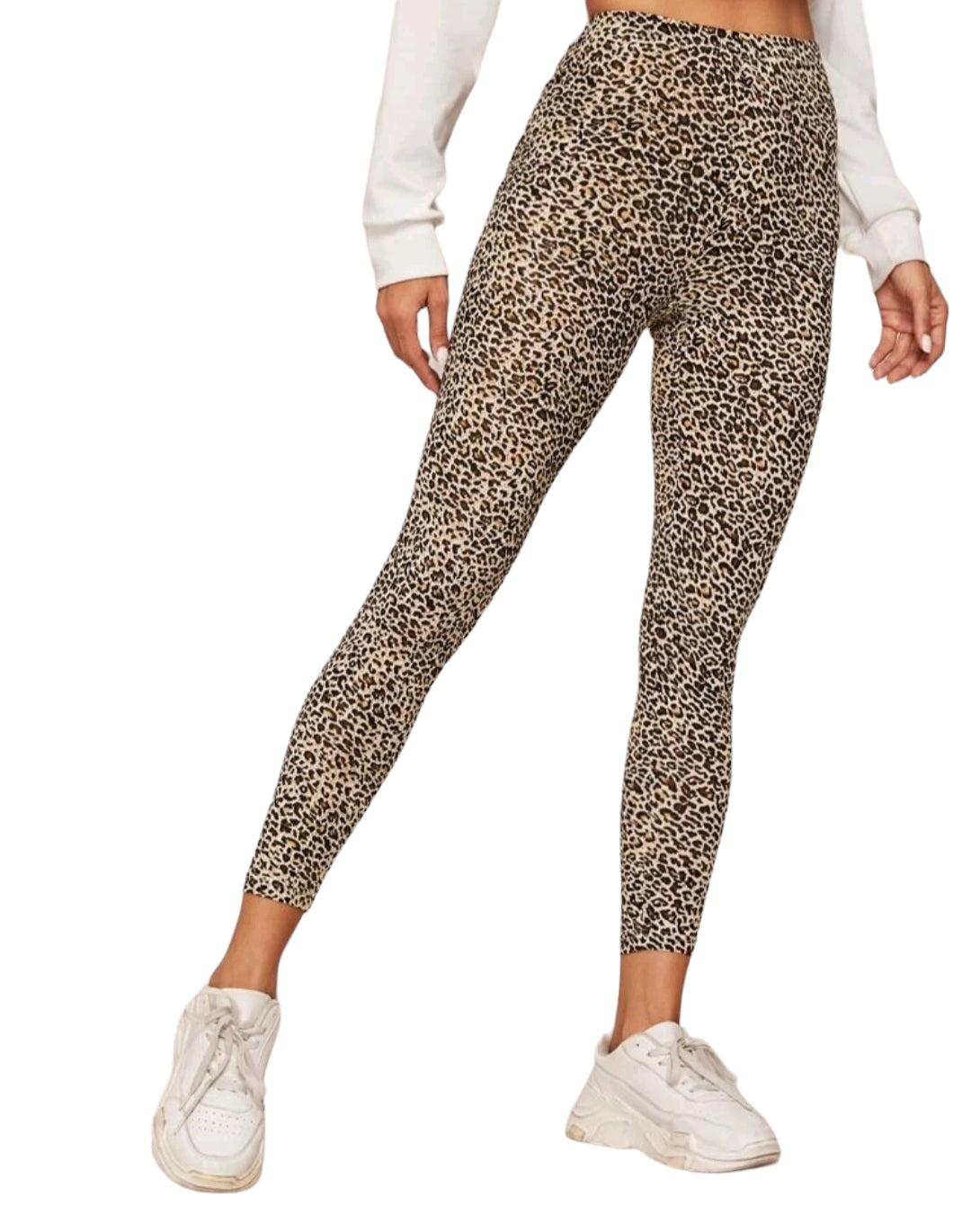 Leggings Animal Print Leo Leopard Look Gepard Neu S M L XL
