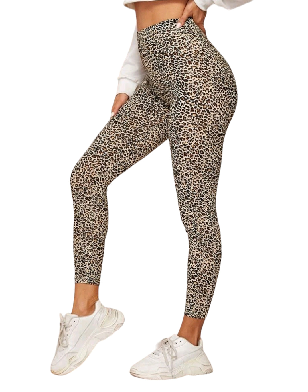 Leggings Animal Print Leo Leopard Look Gepard Neu S M L XL