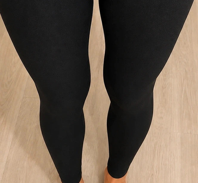 breiter black girls' leggings high waistband push-up effect with gathered detailing