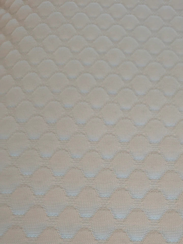 Schaumstoff blue and white throw pillow with orthopaedic foam, never used.