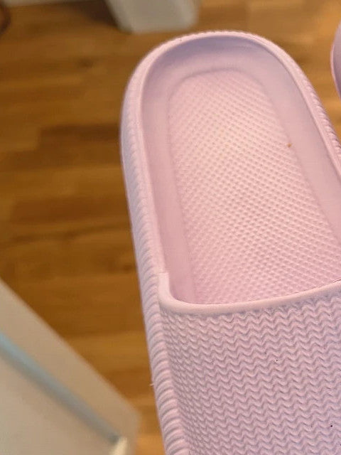 ALS purple slides synthetic material lightweight design suitable for sizes 38.5 to 39.