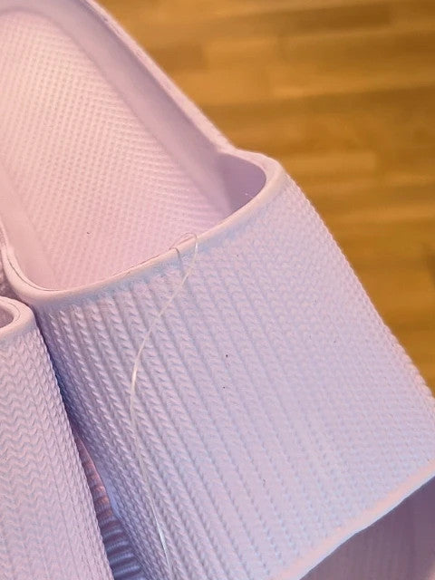 ALS purple slides synthetic material lightweight design suitable for sizes 38.5 to 39.