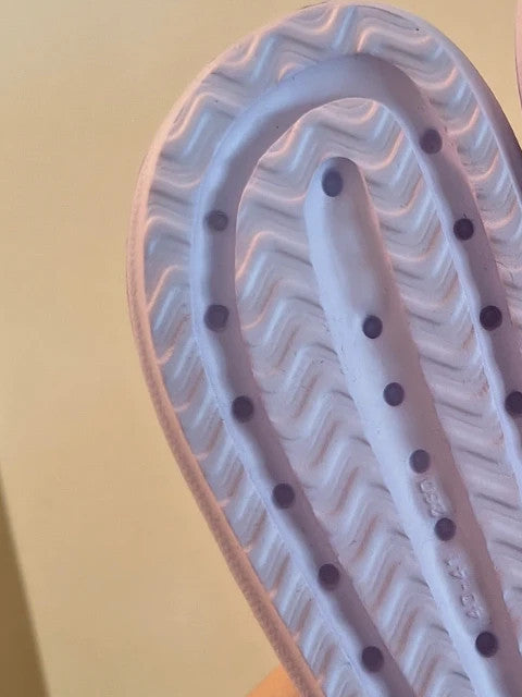 ALS purple slides synthetic material lightweight design suitable for sizes 38.5 to 39.