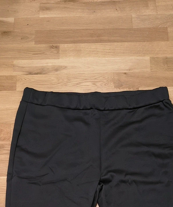 Leggings black bicycle tights 4XL soft warm lining elastic waistband
