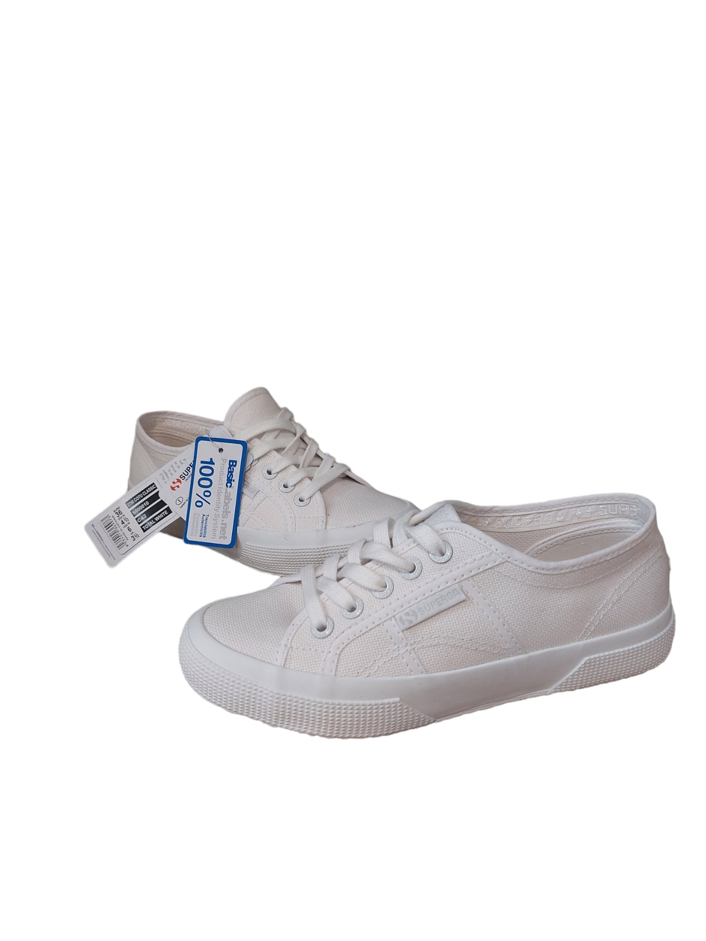 Superga Textil Sneaker classic weiß 36