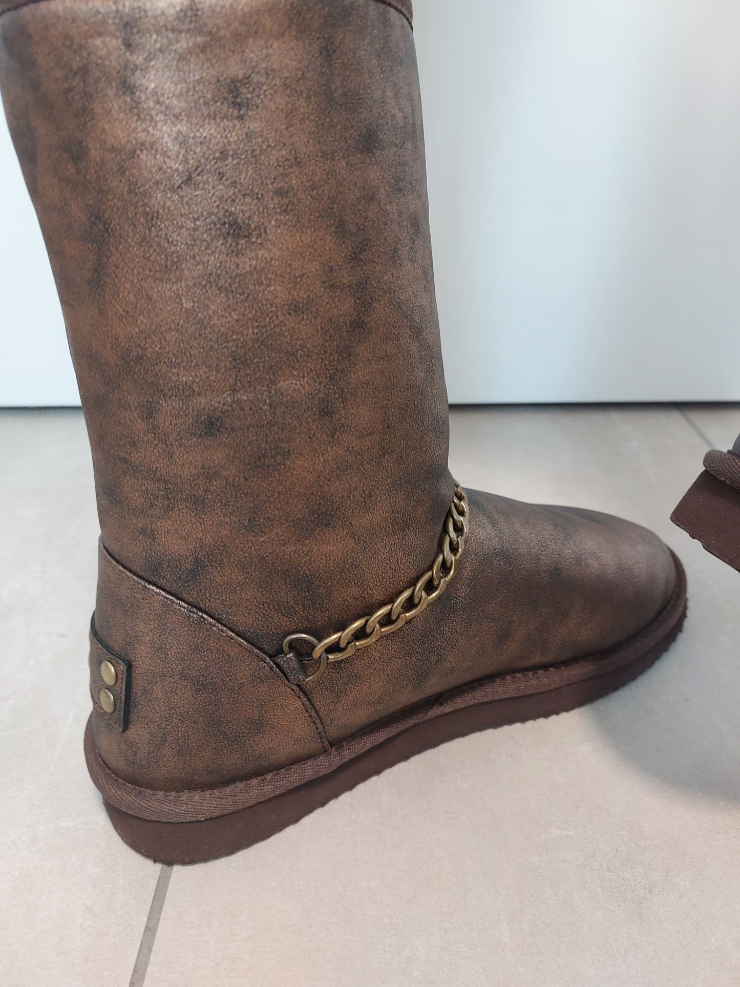 Lynfield Stiefelette Stiefel Boots gefüttert 38 39 40 41