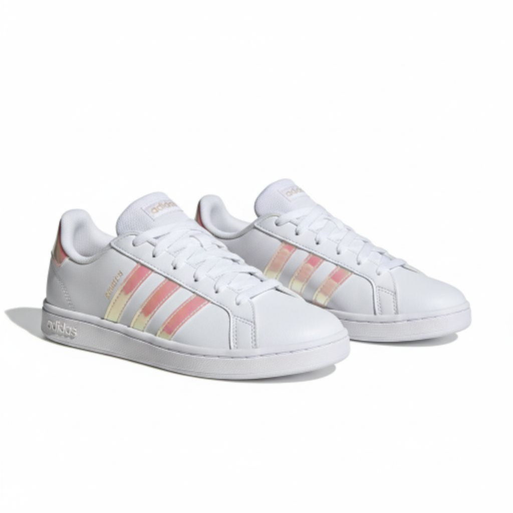 Original Adidas Retro J Sneaker Weiß Schimmernd Klassiker klassisch Classic 36-40