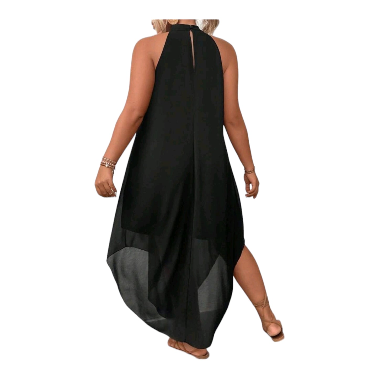 Plus-size-Kleid Neckholder 44-52