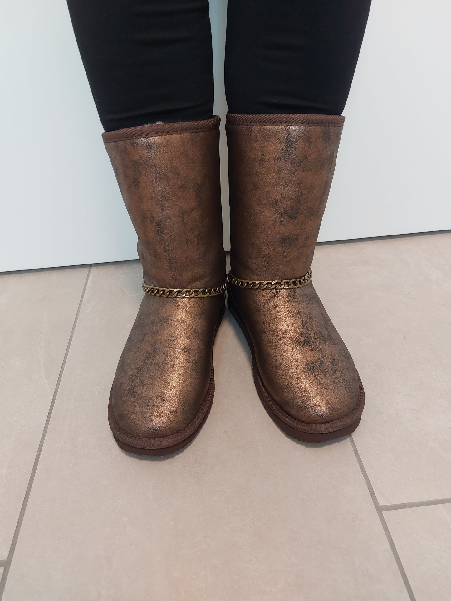 Lynfield Stiefelette Stiefel Boots gefüttert 38 39 40 41