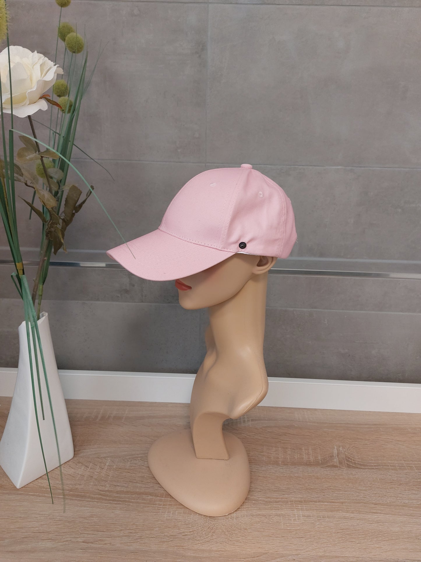 Cappy Cap Käppi Baunwolle Rosa
