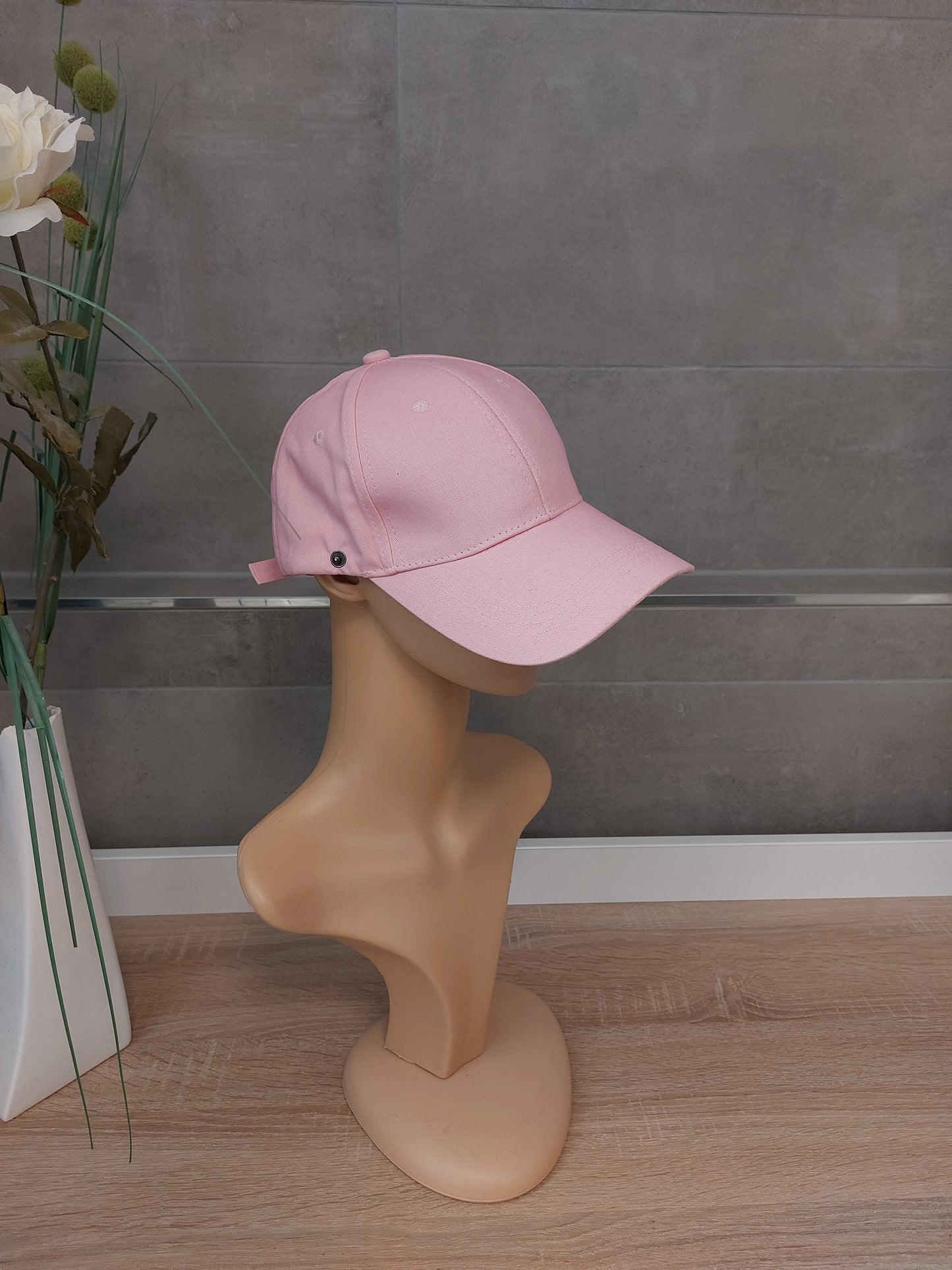 Cappy Cap Käppi Baunwolle Rosa