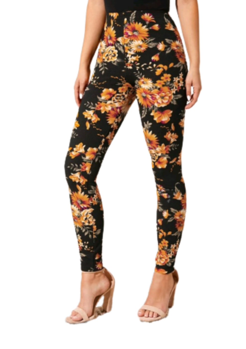 Leggings Tights Classic Geblümt S, M oder L