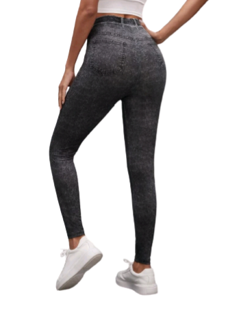 Shein Leggings Tights Jeans-Optik L, XL oder XXL