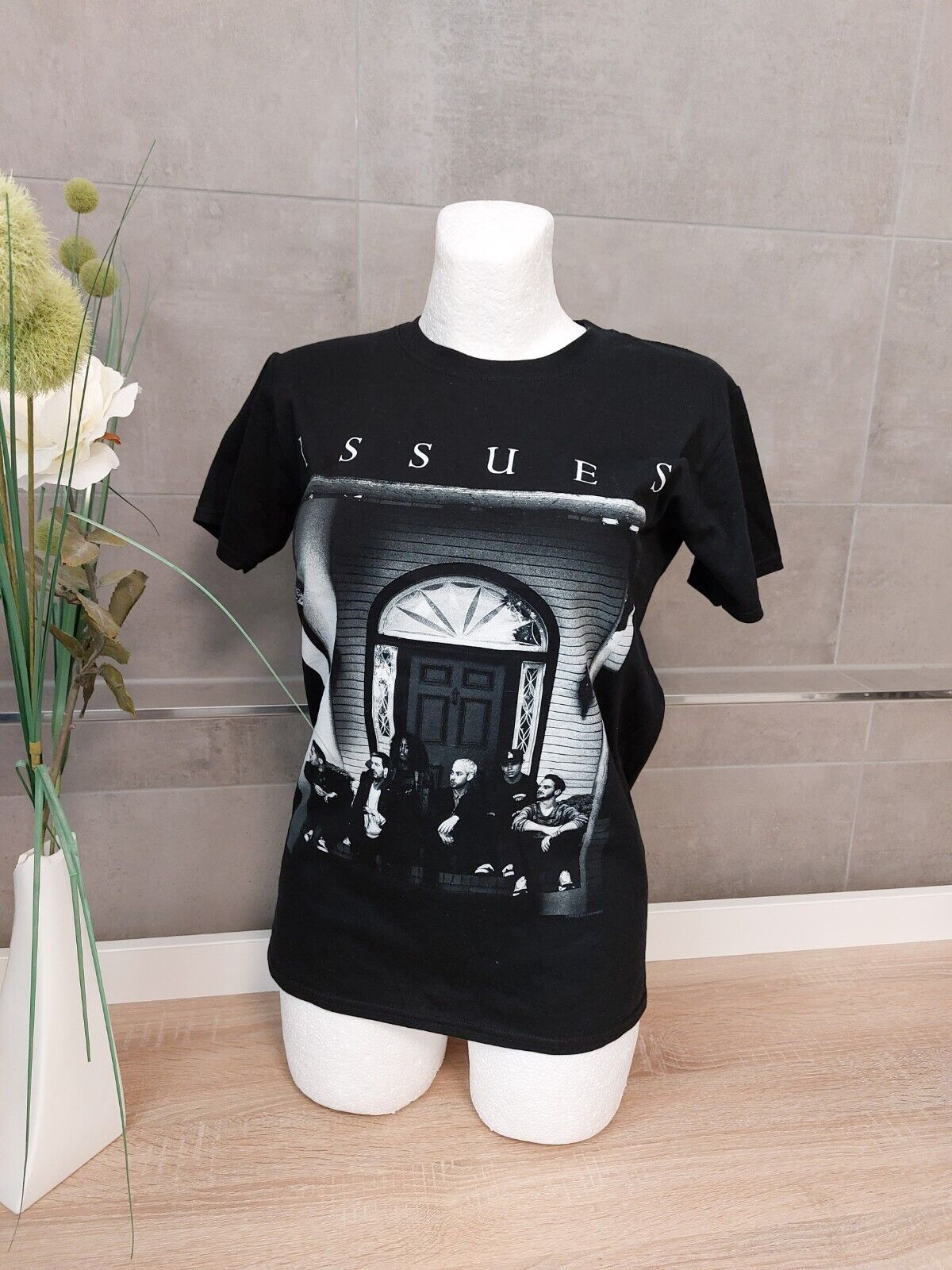 Gildan Issues Motto-Shirt T-Shirt Shirt Neu Baumwolle schwarz neu S