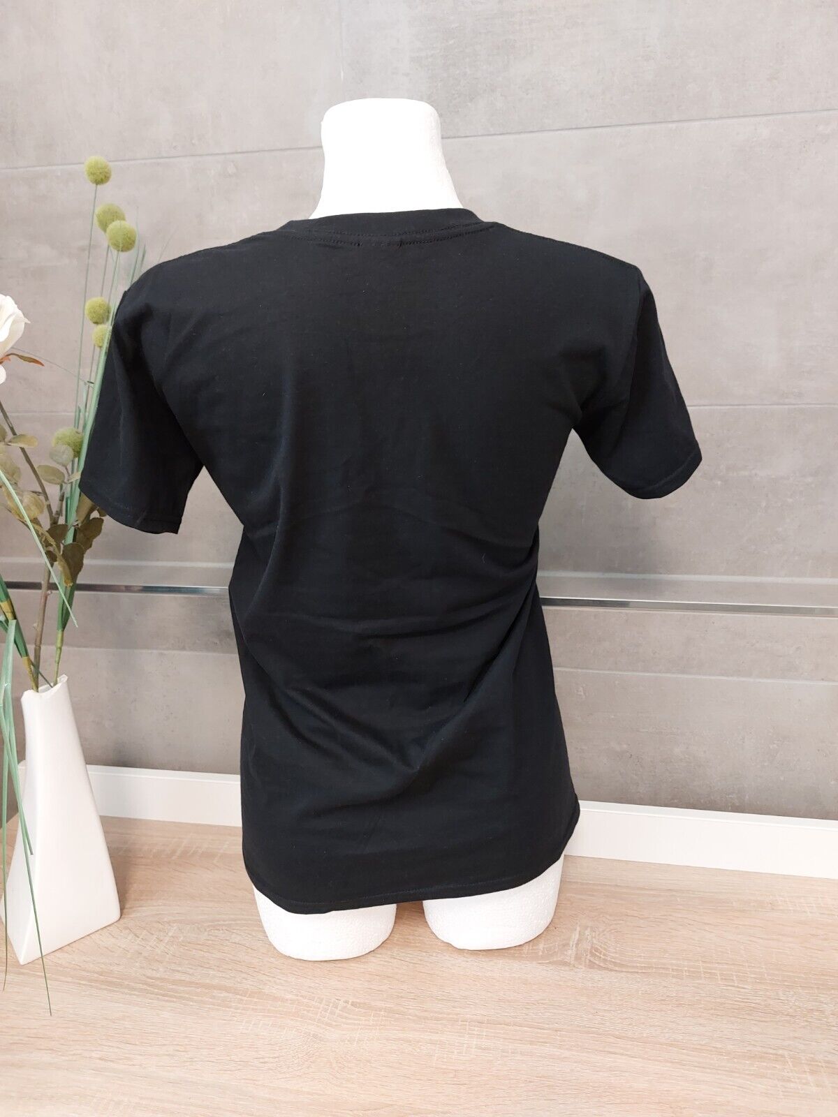 Gildan Issues Motto-Shirt T-Shirt Shirt Neu Baumwolle schwarz neu S